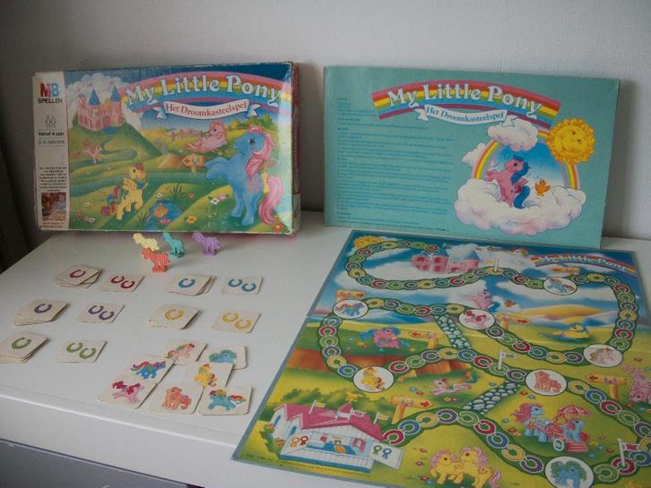 My Little Pony Het Droom kasteel Spel - Compleet, Kinderen en Baby's, Speelgoed | My Little Pony, Zo goed als nieuw, Ophalen of Verzenden