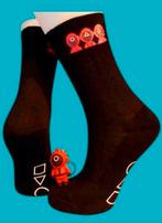 SQUID GAME SOKKEN (UNISEX) + SLEUTELHANGER SQUID GAME, Ophalen of Verzenden, Nieuw