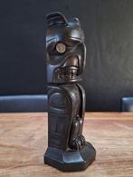 vintage Pearlite tribal Haida raven beeld totem standbeeld, Ophalen of Verzenden, Zo goed als nieuw, Dier
