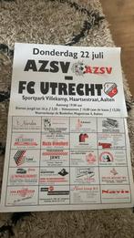 Officiële poster affiche fc Utrecht 55, F.C. Utrecht, Ophalen of Verzenden, Zo goed als nieuw, Poster, Plaatje of Sticker