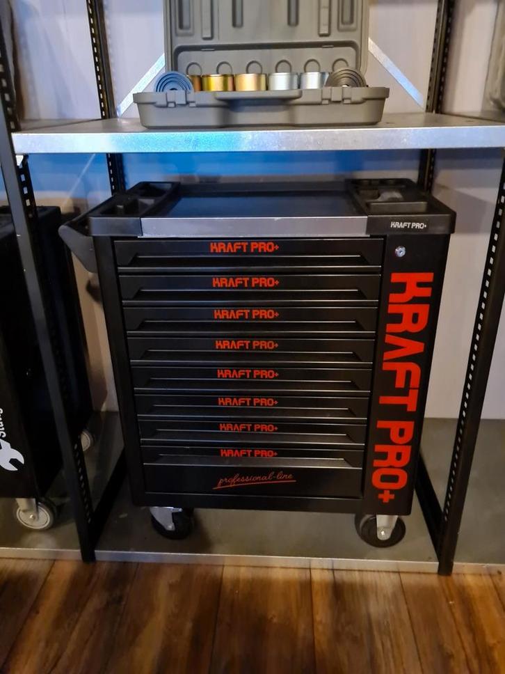 kraft pro gereedschapwagen 8 laden vol, Doe-het-zelf en Verbouw, Gereedschapskisten, Nieuw, Ophalen of Verzenden