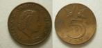 PD02587 Juliana 5 cent 1969, Postzegels en Munten, Munten | Nederland, Ophalen of Verzenden, Koningin Juliana, 5 cent, Losse munt