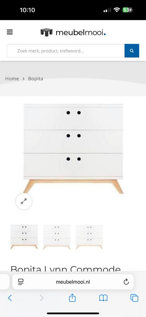 Bopita lynn complete kinderkamer bed kast en commode 4 delig, Kinderen en Baby's, Kinderkamer | Complete kinderkamers, Gebruikt