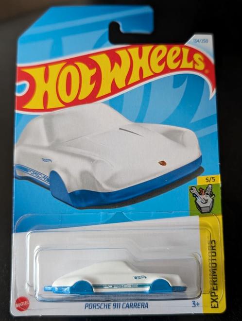 Hot Wheels Porsche Carrera (key ring) - Long Card, Hobby en Vrije tijd, Modelauto's | Overige schalen, Nieuw, Auto, Ophalen of Verzenden