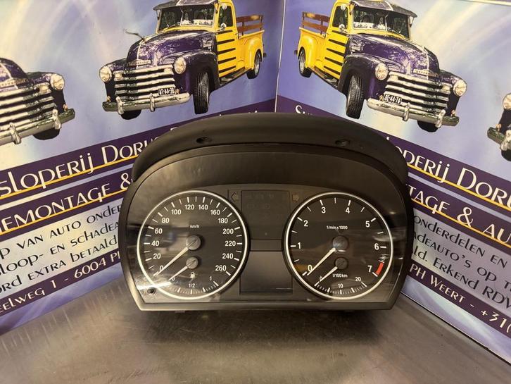 BMW e90 tellerklok 187547 km, Auto-onderdelen, Dashboard en Schakelaars, BMW, Gebruikt, 3 maanden garantie, Ophalen of Verzenden