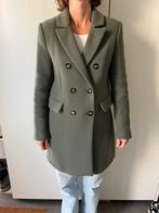 Mango Jas / Trenchcoat Lichtgroen Maat M, Maat 38/40 (M), Mango, Ophalen of Verzenden, Zo goed als nieuw