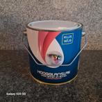 Kluswijs Hoogglanslak wit 2.5L - Nieuw!, Blauw, Nieuw, Ophalen of Verzenden, Lak