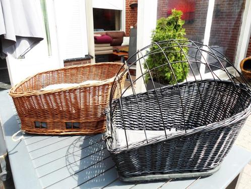 honden fietsmandjes met of zonder kooi, Dieren en Toebehoren, Honden-accessoires, Zo goed als nieuw, Ophalen