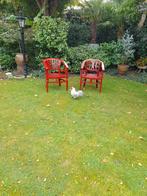 Koloniale hardhouten Stoelen, Ophalen, Hout