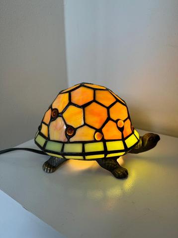 Vintage Tiffany schildpad lampje beschikbaar voor biedingen
