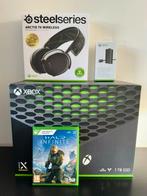 Xbox Series X | SteelSeries Arctis 7X | Halo Infinite | Accu, Ophalen, Zo goed als nieuw, Xbox Series X