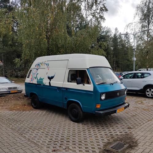 Vw t3 2.0CU 1980 postbus camper belastingvrij!, Caravans en Kamperen, Campers, Particulier, Bus-model, tot en met 4, Volkswagen