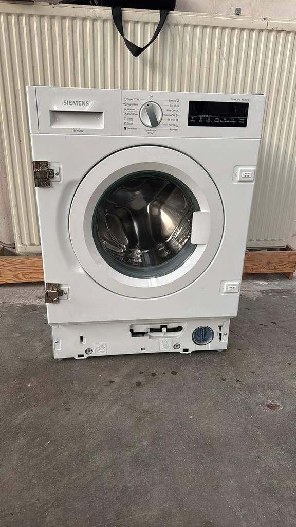 Siemens WI14W542EU Inbouw wasmachine, Witgoed en Apparatuur, Wasmachines, Zo goed als nieuw, Voorlader, 8 tot 10 kg, Minder dan 85 cm