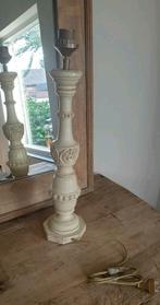 Balusterlamp,  aura peeperkorn,  h 56cm, Huis en Inrichting, Lampen | Tafellampen, Ophalen of Verzenden, Zo goed als nieuw, Hout