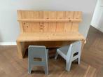Werkbank / speeltafel kinderen steigerhout, Ophalen, Gebruikt