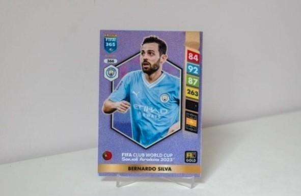 Fifa 365 Panini Trading Bernado Silva, Hobby en Vrije tijd, Verzamelkaartspellen | Overige, Zo goed als nieuw, Losse kaart, Ophalen of Verzenden