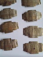Rijwielbelastingplaatjes uit het jaar1939/1940, Verzamelen, Overige Verzamelen, Ophalen of Verzenden, Gebruikt
