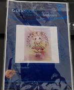 Borduurpakketje, vrolijk meisje, nieuw., Hobby en Vrije tijd, Borduren en Borduurmachines, Verzenden, Nieuw, Handborduren, Borduurpakket