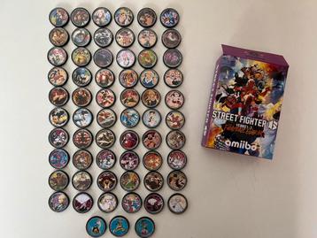 Street fighter 6 alle 63 Amiibo munten NFC beschikbaar voor biedingen
