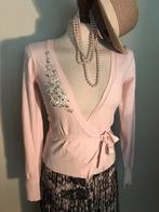 PINKO VEST ROSE COTTON stretch, Verzenden, Zo goed als nieuw, Roze, Maat 36 (S)