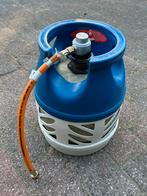Gasfles noorwegen met speciale Scandi-nippel., Ophalen, Zo goed als nieuw