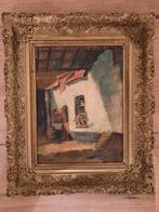 Ingelijst schilderij C.H. Petit, Ophalen