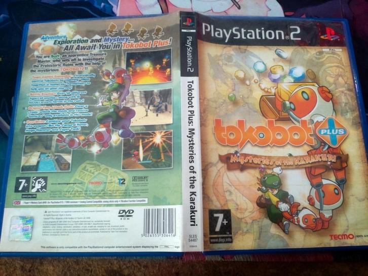 Tokobot Plus PS2 - Mysteries of the Karakuri, Spelcomputers en Games, Games | Sony PlayStation 2, Zo goed als nieuw, Avontuur en Actie
