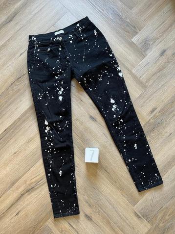ZGAN zwart Sandro jeans XS 34 36 spijkerbroek dames broek beschikbaar voor biedingen