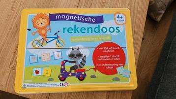 Magnetische letterdoos en magnetische rekendoos rompompom beschikbaar voor biedingen