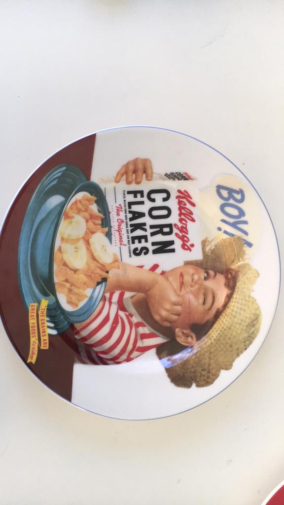 Reclame borden van kellog’s, Verzamelen, Merken en Reclamevoorwerpen, Zo goed als nieuw, Reclamebord, Ophalen of Verzenden