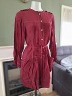 Isabel Marant Etoile bordeaux rood blouse 40 Gratis Verzende, Kleding | Dames, Jurken, Verzenden, Zo goed als nieuw, Knielengte