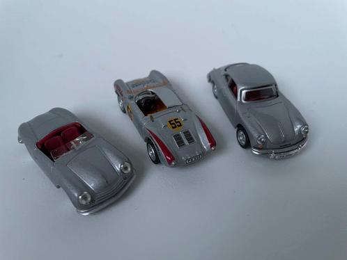 3x model Porsche 356 no.1, 550 Spyder, 346 Coupe 1/72 Schuco, Hobby en Vrije tijd, Modelauto's | Overige schalen, Gebruikt, Auto