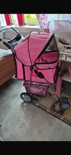 Honden buggy kleine hond roze, Ophalen, Zo goed als nieuw