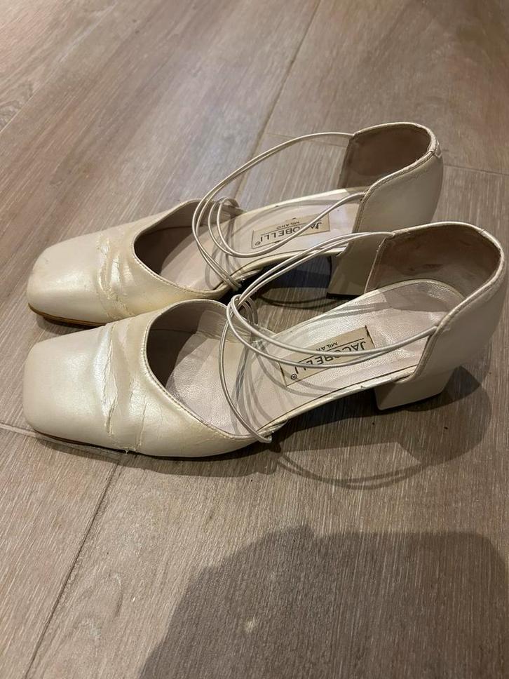 Trouwschoenen Jacobelli mt.39, Kleding | Dames, Trouwkleding en Trouwaccessoires, Gedragen, Accessoires, Blauw, Ophalen of Verzenden