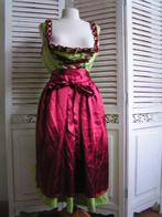 tiroler dirndl jurk en schort maat 46 nr PP 1211, Kleding | Dames, Carnaval, Verzenden, Maat 46/48 (XL) of groter, Zo goed als nieuw