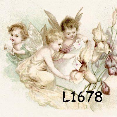 Servetten decoupage/bullet journal – engel Sagen L1678 –30ct, Hobby en Vrije tijd, Knutselen, Nieuw, Materiaal, Verzenden