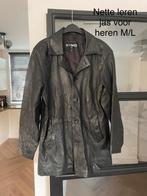 Kymo leren jas m/l, Ophalen of Verzenden, Zo goed als nieuw, Zwart