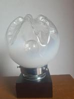 Mazzega handgeblazen murano tafel lamp - Italië jaren 70, Ophalen of Verzenden