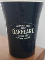 Bacardi Oakheart beker - zwart - kunststof - IZGST - uniek, Verzamelen, Ophalen of Verzenden, Zo goed als nieuw, Overige typen