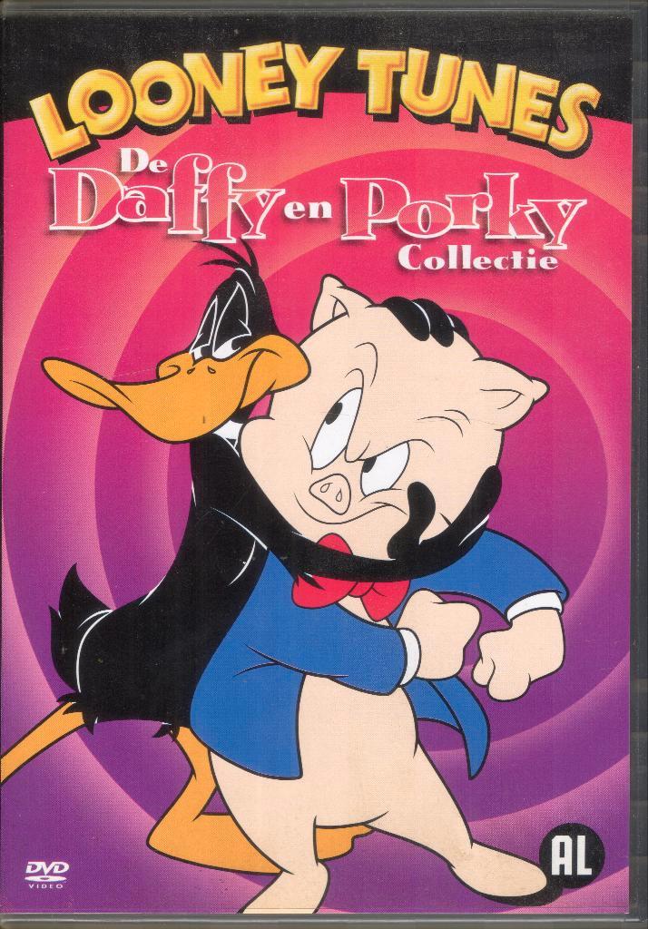 Looney Tunes - De Daffy en Porky Collectie, Cd's en Dvd's, Dvd's | Tekenfilms en Animatie, Gebruikt, Amerikaans, Tekenfilm, Alle leeftijden