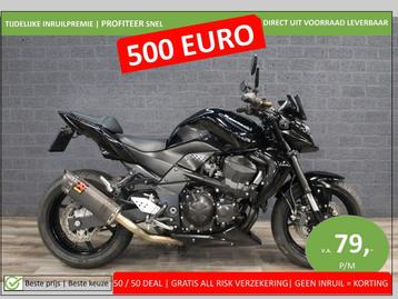 KAWASAKI Z 750 (bj 2008) Triple Black Akrapovic Z750 beschikbaar voor biedingen
