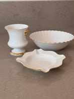 Royal Albert Val D’Or set (vaasje, schaal & asbak), Ophalen of Verzenden
