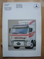Mercedes Zware Bakwagen Brochure 1986 - 1628 t/m 1944, Ophalen, Mercedes, Zo goed als nieuw, Mercedes-Benz