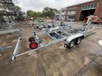 VLEMMIX 3500 KG DUBBELASSER GEREMDE TRAILER NIEUW!!, Watersport en Boten, Ophalen, 1500 tot 3000 kg, 6 tot 9 meter, Nieuw