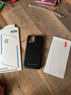 Iphone 12 mini screenprotector en hoesje ideal of sweden, Ophalen of Verzenden, Gebruikt, IPhone 12 Mini, Hoesje of Tasje