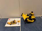 Lego Technic 42163 Zware Bulldozer ZGAN, Ophalen of Verzenden, Zo goed als nieuw, Complete set, Lego