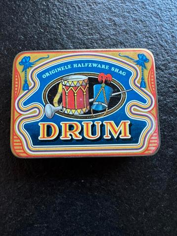 Drum tabak blik - blikje - collectors item - beschikbaar voor biedingen