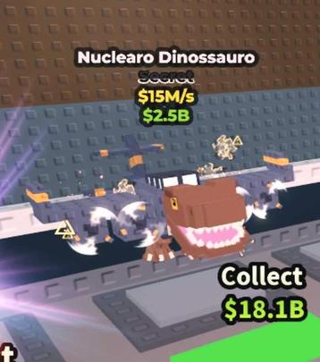 Nuclearo Dinosauro - Zeldzaam! beschikbaar voor biedingen