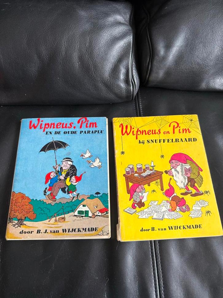 Wipneus en Pim - 2 Vintage Kinderboeken, Boeken, Kinderboeken | Jeugd | onder 10 jaar, Gelezen, Fictie algemeen, Ophalen of Verzenden
