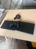 2 playstation 2 en 1 controller, Gebruikt, Zwart, Ophalen of Verzenden, Met 1 controller